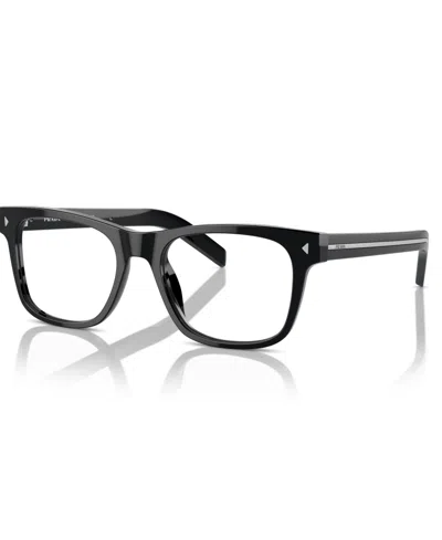 Prada Pillow Men's Eyeglasses, Pr A13v In Black