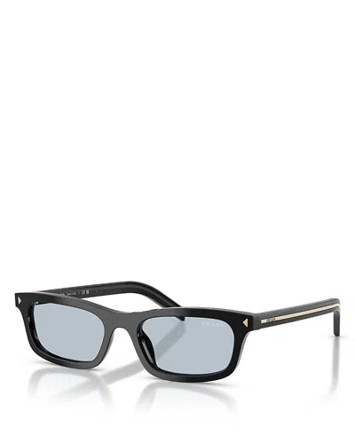Prada Pillow Sunglasses, 53mm In Black