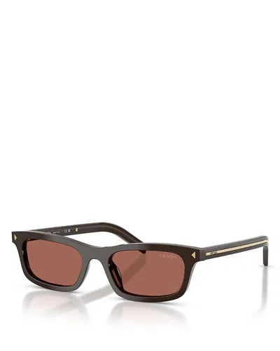 PRADA PILLOW SUNGLASSES, 53MM