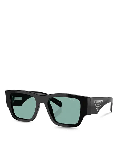 Prada Pillow Sunglasses, 54mm In Black