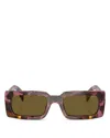 Prada Rectangular-frame Sunglasses Sunglasses In Multi