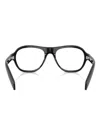 Prada Pilot-frame Glasses In Black