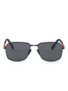 Prada Pilot-frame Sunglasses In Black
