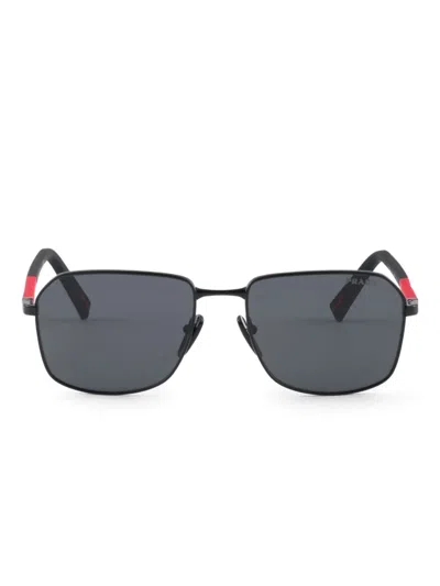 Prada Pilot-frame Sunglasses In Black