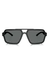 Prada Square-frame Sunglasses In Neutral