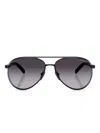 Prada Pilot-frame Sunglasses In Black
