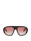 Prada Pilot-frame Sunglasses In Black