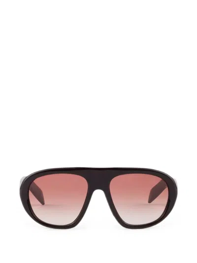 Prada Pilot-frame Sunglasses In Black