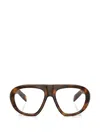 Prada Pilot-frame Sunglasses In Brown