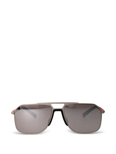 Prada Pilot-frame Sunglasses In Grey