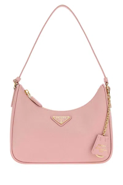 Prada Pink Leather  Re Edition 2005 Shoulder Bag