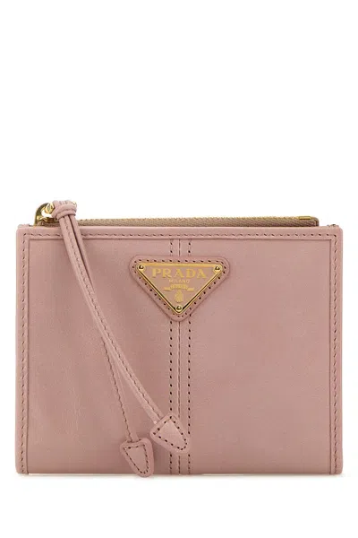 Prada Pink Leather Wallet
