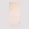Prada Sciarpa In Seta E Cashmere In Pink