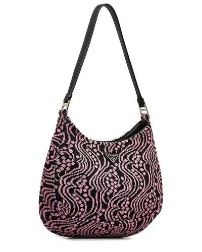 Prada Pink Wool/hair Cleo Bag (authentic Pre-loved)