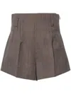 Prada Shorts In Brown