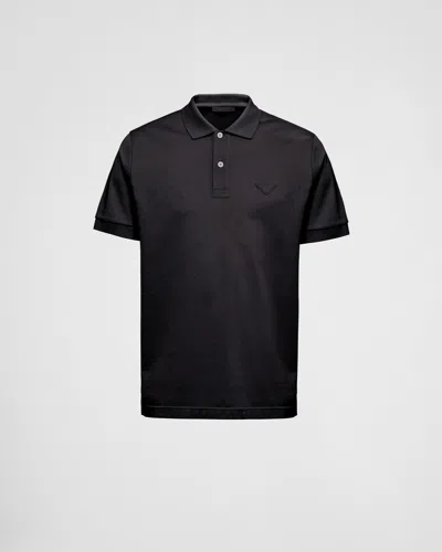 PRADA PIQUÉ POLO SHIRT