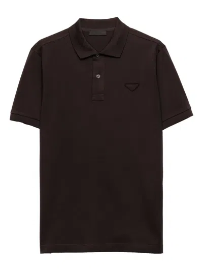 PRADA PIQUÉ POLO SHIRT