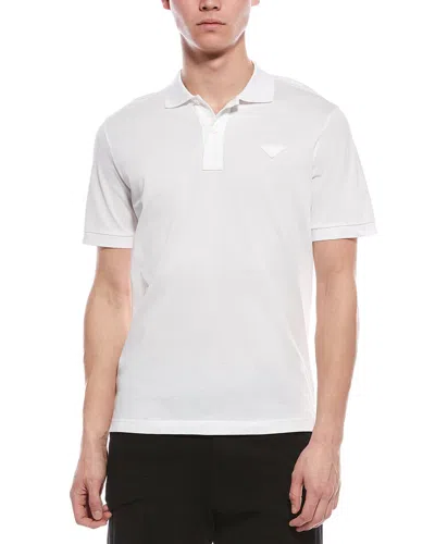 PRADA PRADA PIQUE POLO SHIRT
