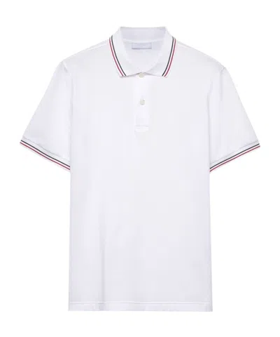 PRADA SHORT-SLEEVED PIQUÉ POLO SHIRT