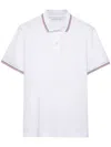 Prada Piqué Polo Shirt In White