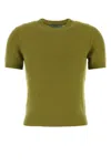 Prada Pistachio Green Cashmere Sweater In Green