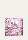 PRADA PITTORESQUE PARIS PRINTED SCARF