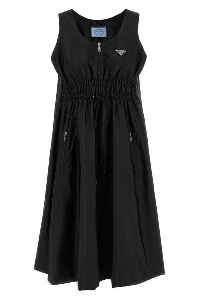 PRADA PRADA 'PIUMA' RE-NYLON DRESS