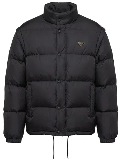 PRADA PIUMINO CON LOGO
