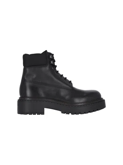 PRADA PLATFORM ANKLE BOOTS