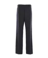 Prada Pleat-detailed Trousers In Blue