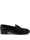 Prada Loafer Mit Faltendetails In Black