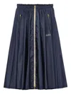 Prada Re-nylon Pleated Full Skirt