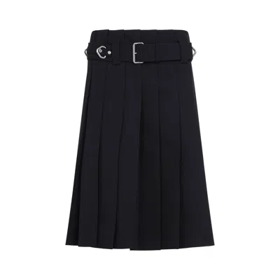 PRADA PRADA PLEATED SKIRT