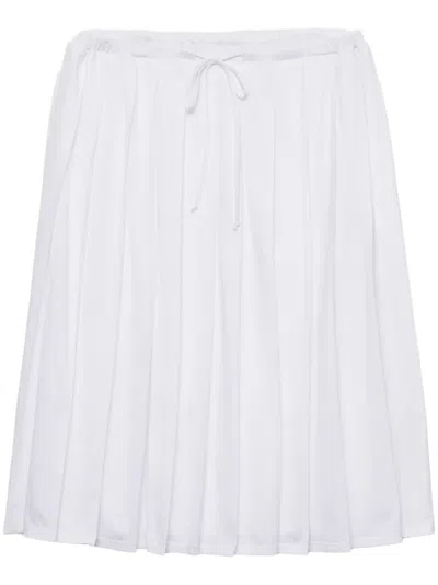 PRADA PLEATED SKIRT