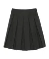 Prada Pleated Skirts In Black