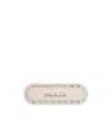 Prada Plex Hair Clips In Ivory