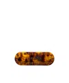 Prada Haarspange Aus Plexiglas In Yellow