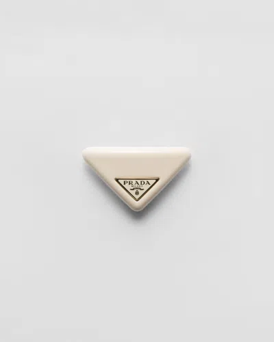 PRADA PLEXIGLAS HAIR CLIP