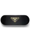 Prada Haarspange Aus Plexiglas In Schwarz