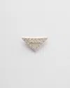 Prada Plexiglass Hair Clip In Ivory