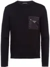 Prada Knitwear In Nero