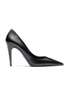 Prada Pointed And Shallow High Heels In Black