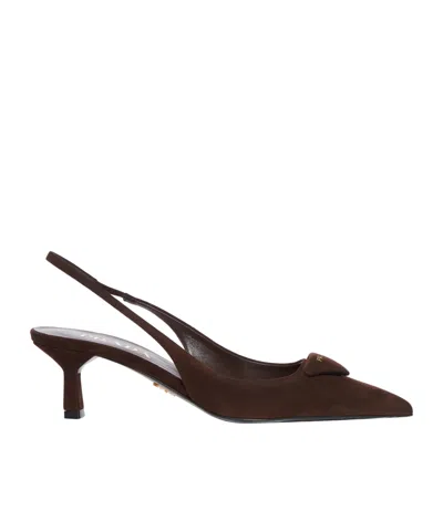 Prada Pointed High Heel Sandals