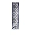Prada Printed Silk Scarf In Baltic Sea Blue/chalk White