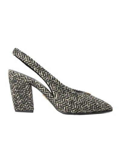 Prada Pointed Slingback Pumps In Multi