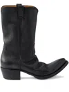 Prada Pointed Toe Ankle Boots In Black