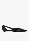 Prada Woman Black Flats In Black