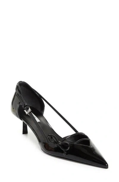 Prada Pointed Toe Pump In Black