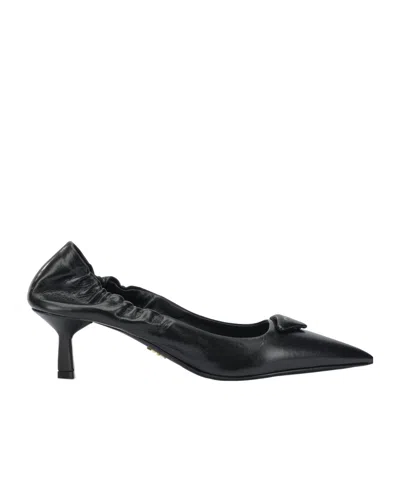 Prada Pointed-toe Pumps In Black