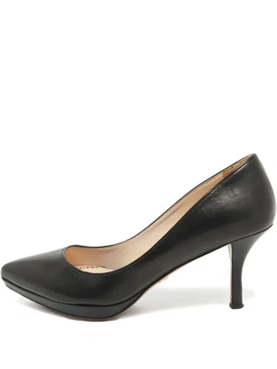 Pre-owned Prada Pointed-toe Pumps In Black